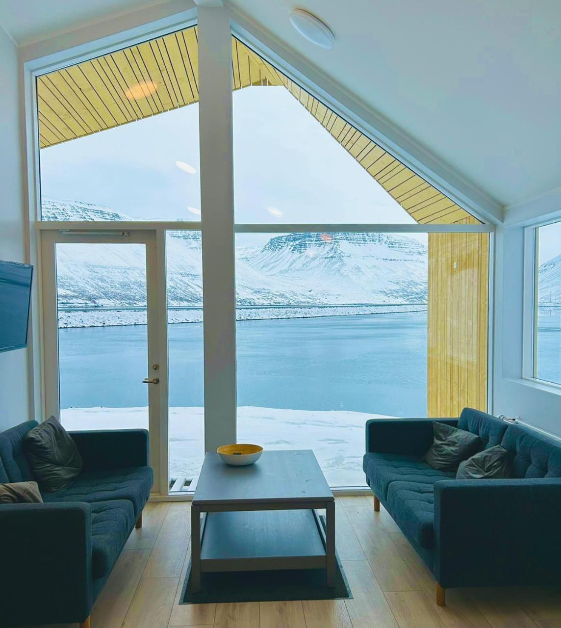 Fisk Club Cottages - Captain'S House Sudureyri Dış mekan fotoğraf